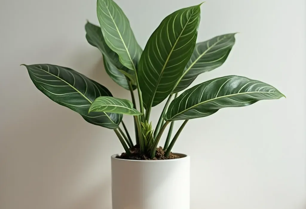 Alocasia pflegen: Ruhephase, Licht und Luftfeuchte