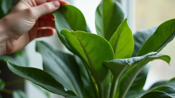 Calathea-Blätter rollen sich ein: Was bedeutet das?