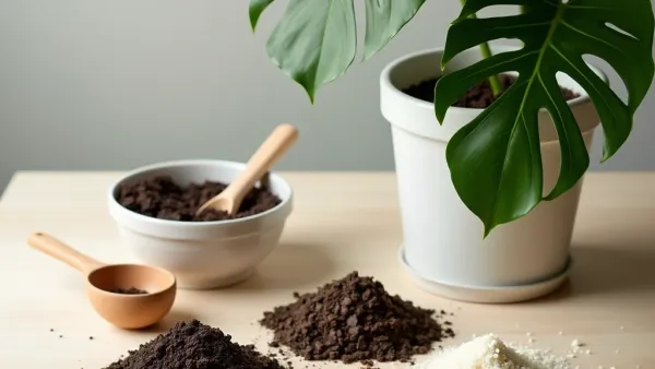 Monstera-Erde selbst mischen: Darauf kommt es an