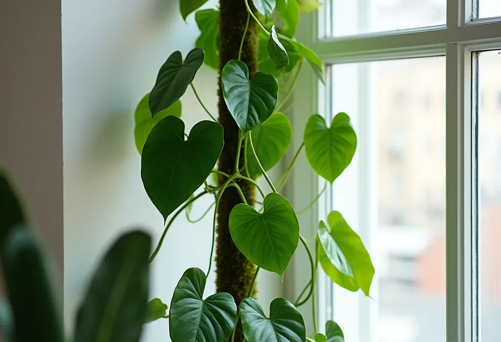 Philodendron pflegen: Standort, Gießen und Stütze