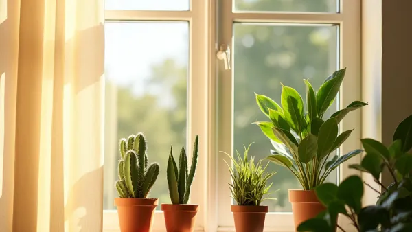 Zimmerpflanzen am Südfenster: Sonne richtig nutzen